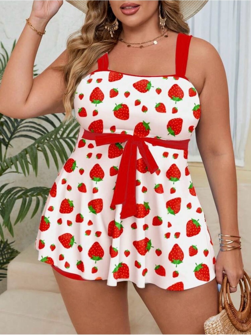 Strawberry Swimdress